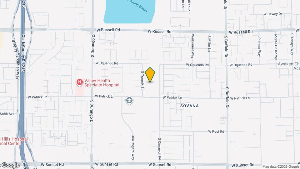 6020 Swift Lariat St Map and Location Details