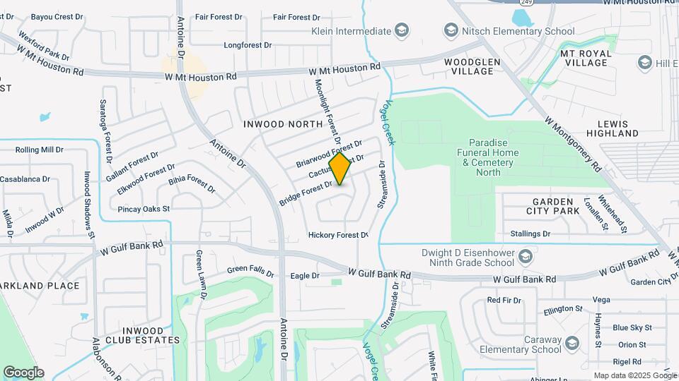 5514 Edgebrook Forest Dr Map and Location Details