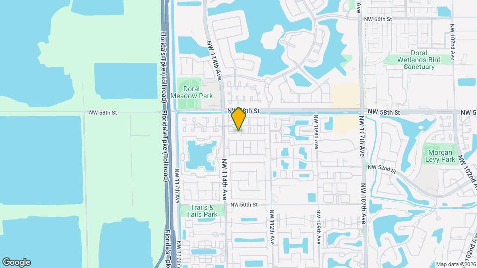 5598 NW 113th Ave Map and Location Details