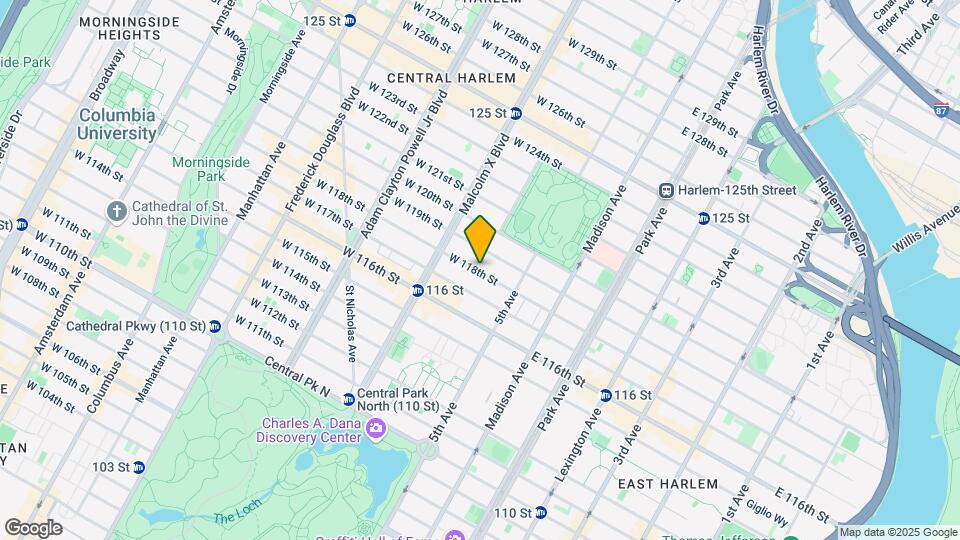 29 W 118th St Map and Location Details