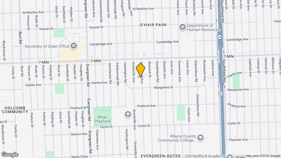 18659 Shaftsbury Ave, Unit 40 Map and Location Details