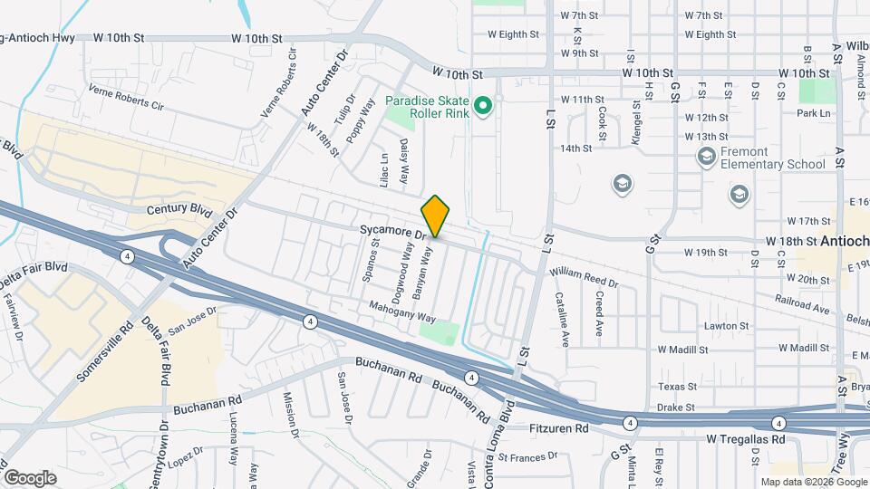 2101 Banyan Way Map and Location Details