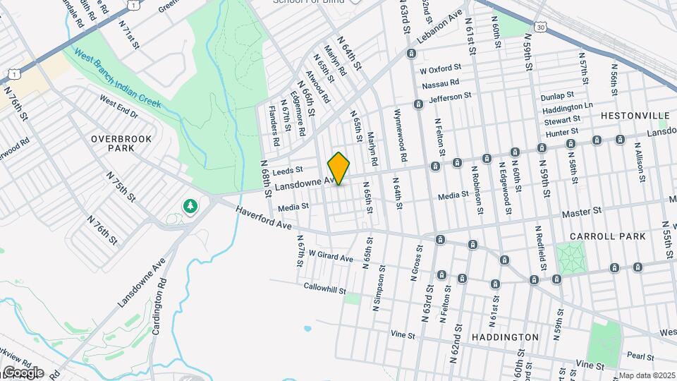 727 Kenmore Rd Map and Location Details