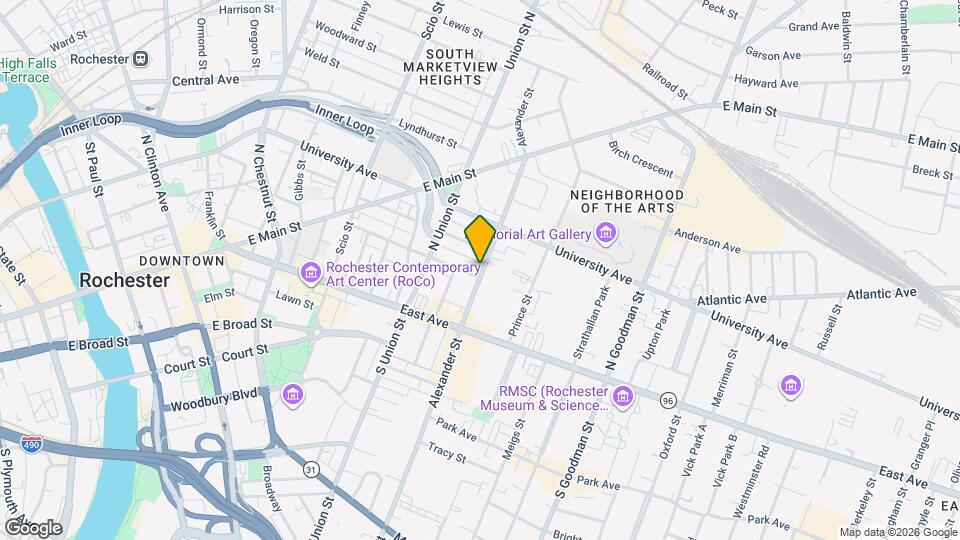 353-355 Alexander St Mapa y Detalles de la Ubicación