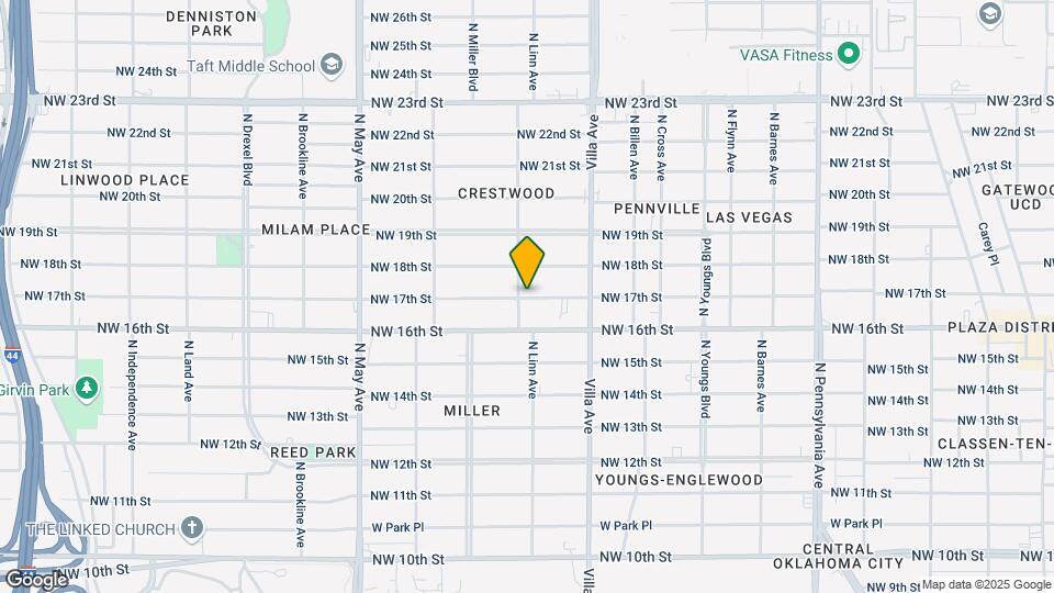 2613 NW 17th St Map and Location Details