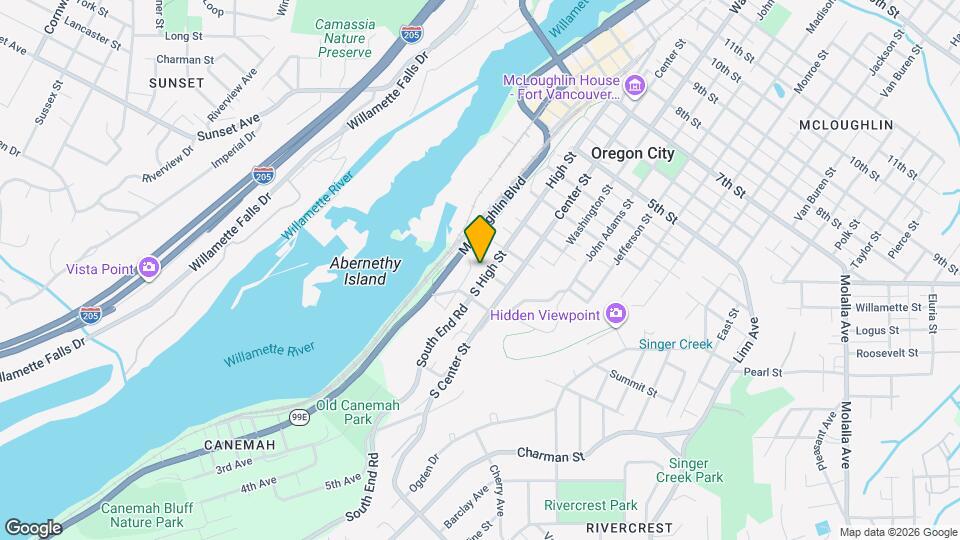 203 S High St Mapa y Detalles de la Ubicación