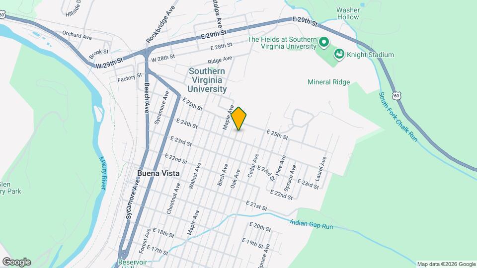 2424 Birch Ave Map and Location Details