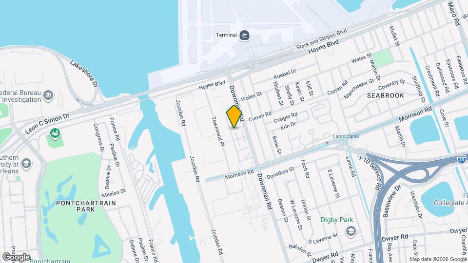 5704 Count Ln Mapa y Detalles de la Ubicación