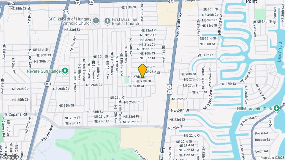 1481 NE 27th St Map and Location Details