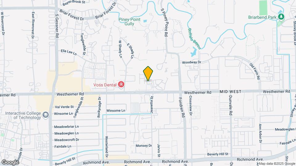 9200 Westheimer Rd Map and Location Details