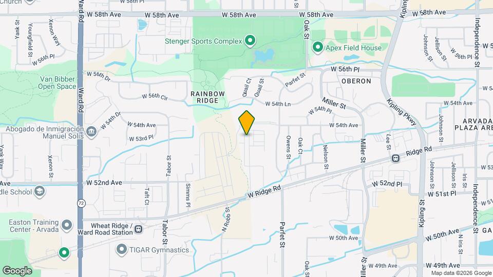 5377 Quail St Map and Location Details