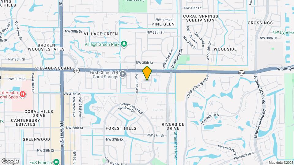 3218 Coral Lake Dr Map and Location Details