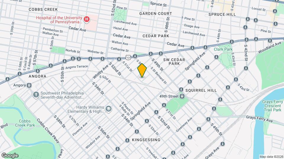 913-915 S 51st St Map and Location Details