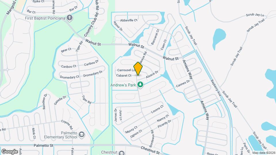 984 Alsace Dr Mapa y Detalles de la Ubicación