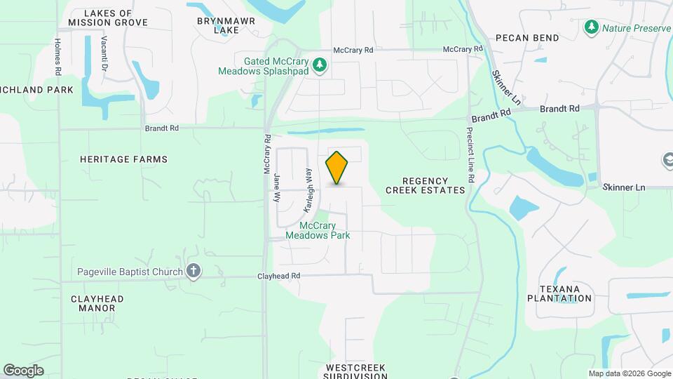 3543 Britton Burrow Way Map and Location Details