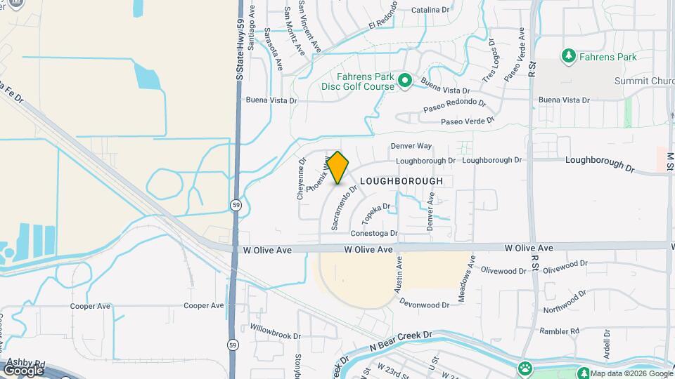 3272 Loughborough Dr Map and Location Details