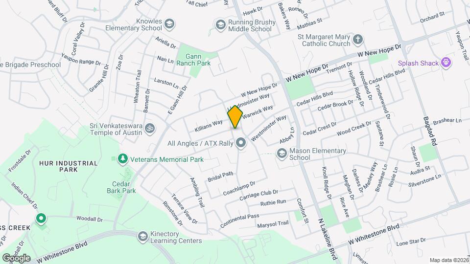 1708 Carriage Hills Trail Map and Location Details