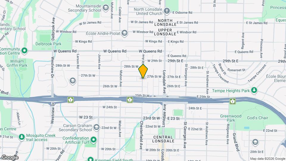 2644 Chesterfield Ave Map and Location Details