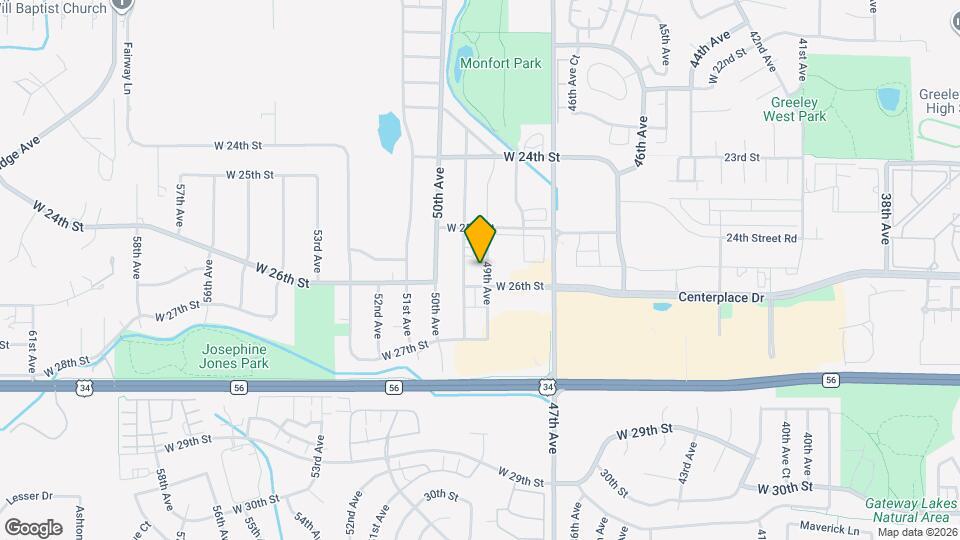 2525 49th Ave Map and Location Details