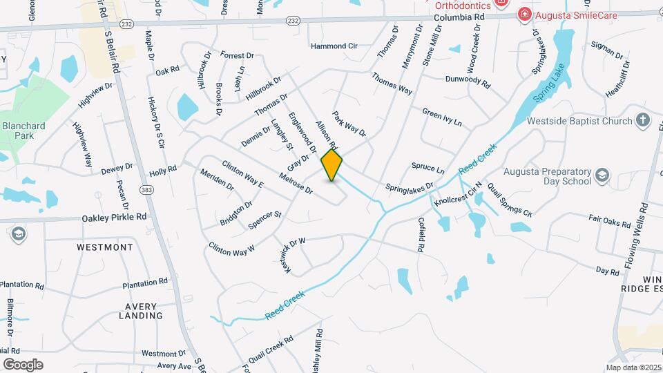 4072 Melrose Dr Map and Location Details