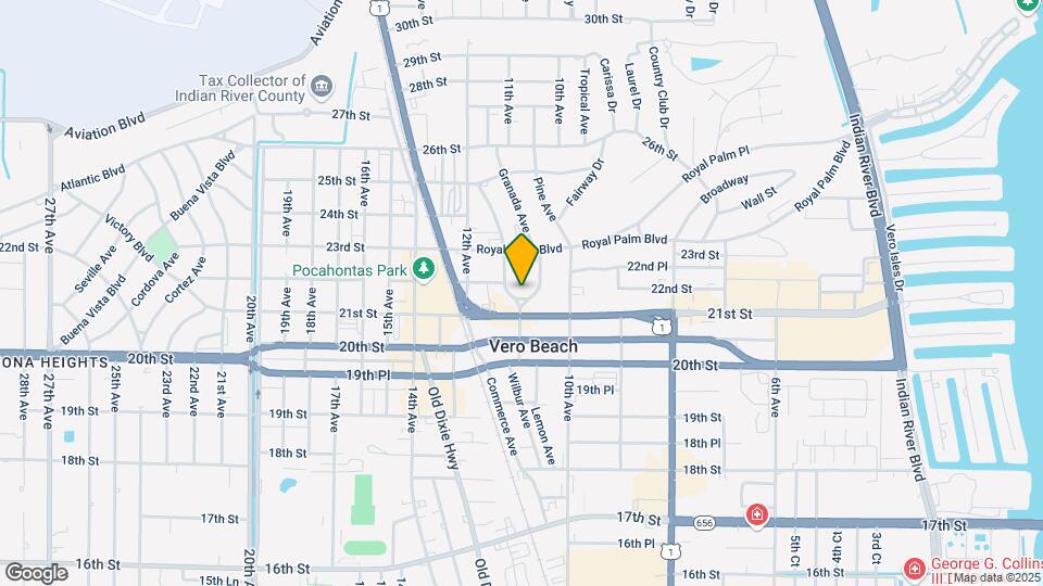 1100 Ponce de Leon Cir, Unit W301 Map and Location Details