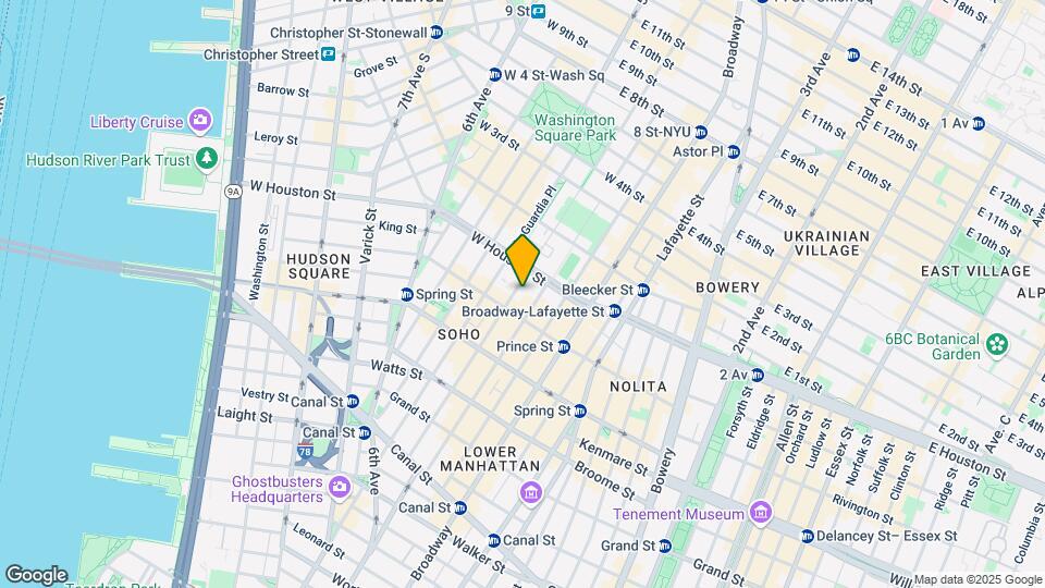 142 Wooster St Map and Location Details