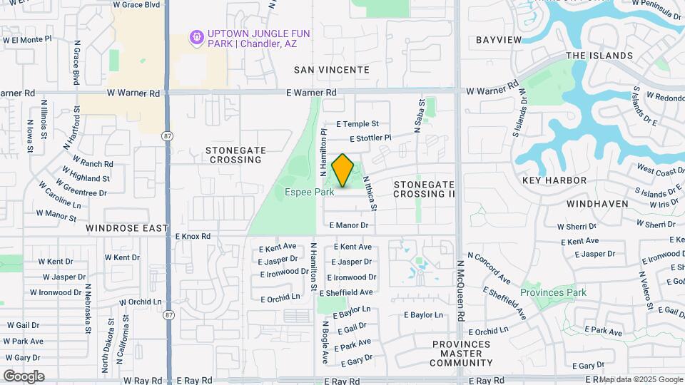 646 E Gila Ln Map and Location Details
