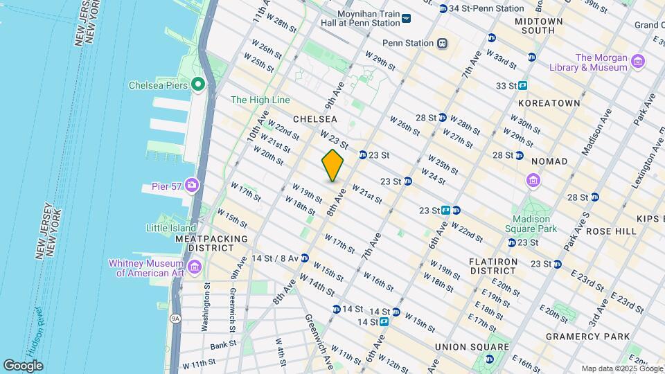 305 W 20th St Mapa y Detalles de la Ubicación