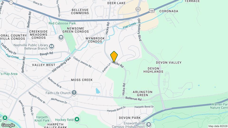 197 Hicks Rd Map and Location Details