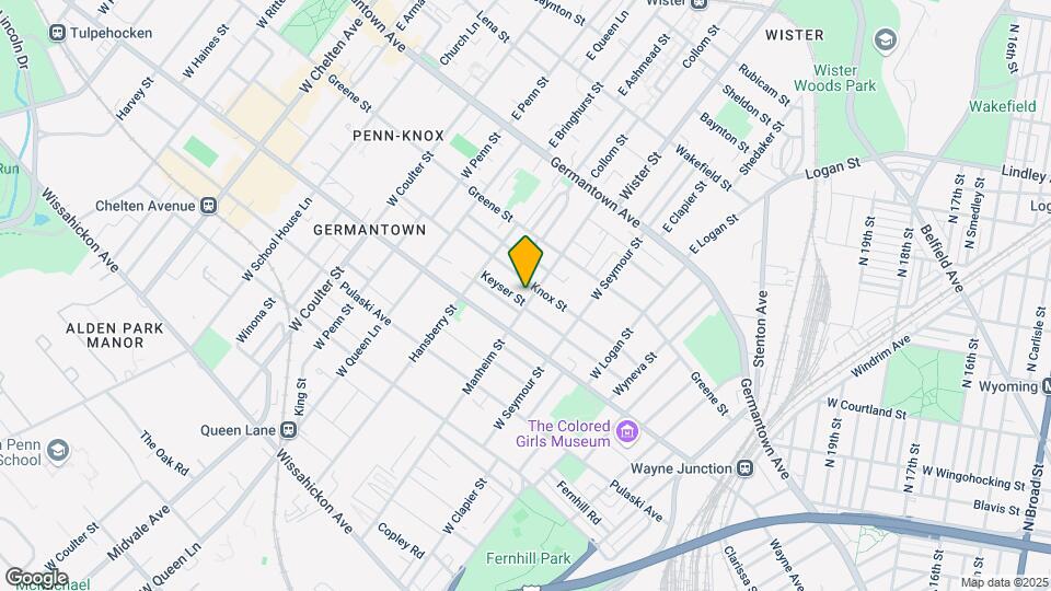 145 W Manheim St Map and Location Details
