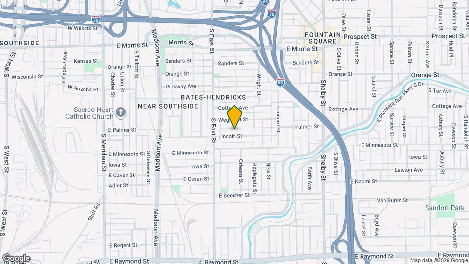 624 Lincoln St Mapa y Detalles de la Ubicación