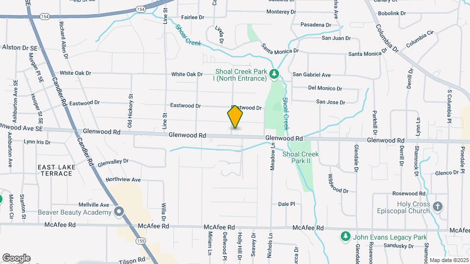 3520 Glenwood Rd Map and Location Details