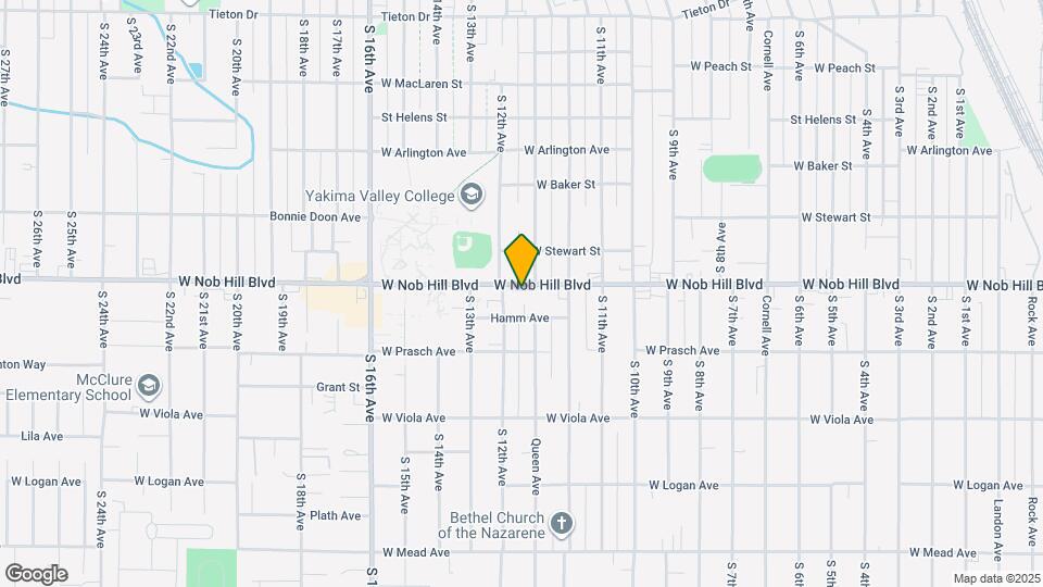 1128 W Nob Hill Blvd Map and Location Details