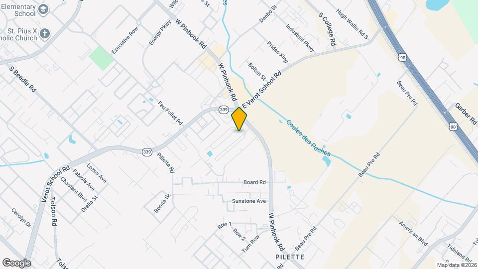 206 Highland Oaks Ln Map and Location Details