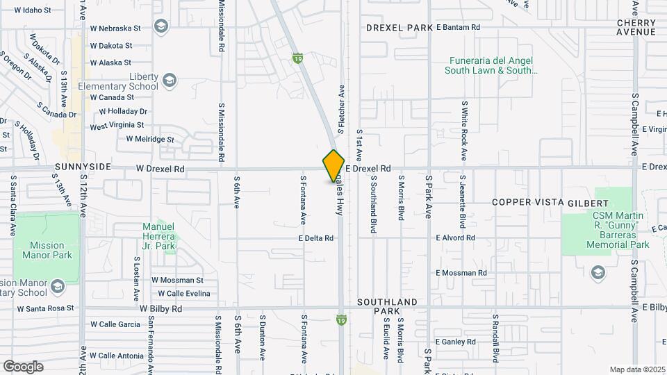 5740 S Nogales Hwy Mapa y Detalles de la Ubicación