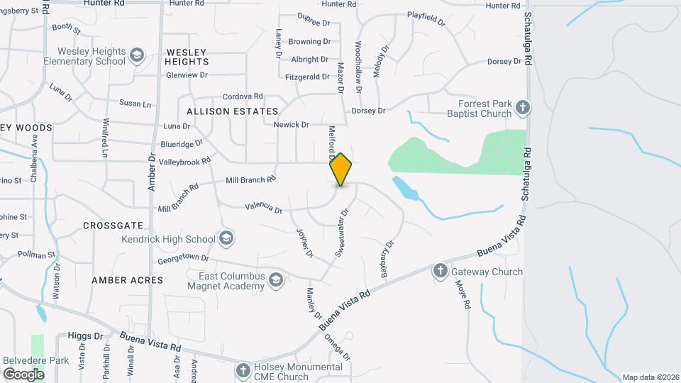 6230 Valencia Dr Mapa y Detalles de la Ubicación