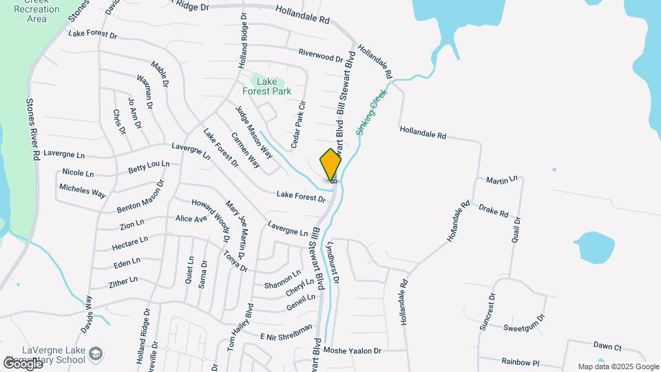 103 Hidden Forest Ln Map and Location Details