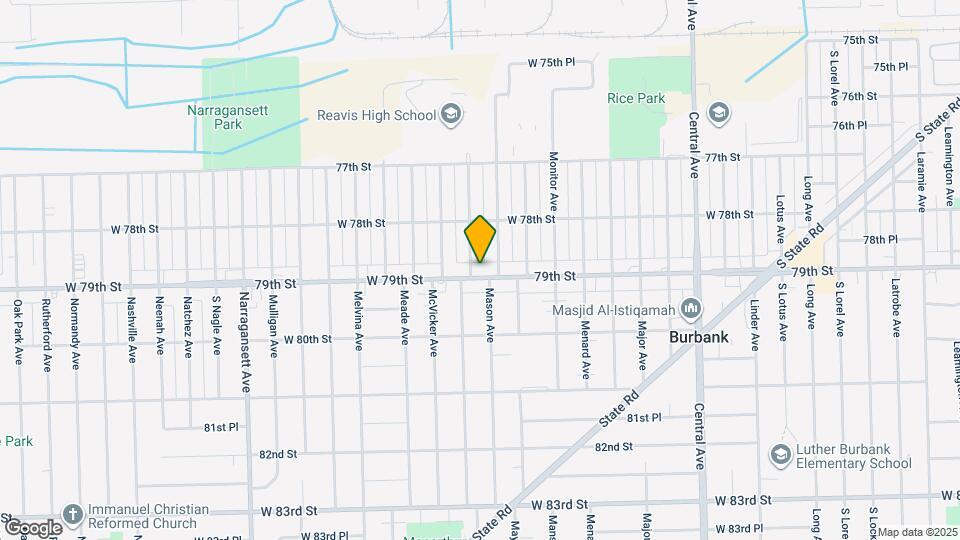 5948 W 79th St Map and Location Details
