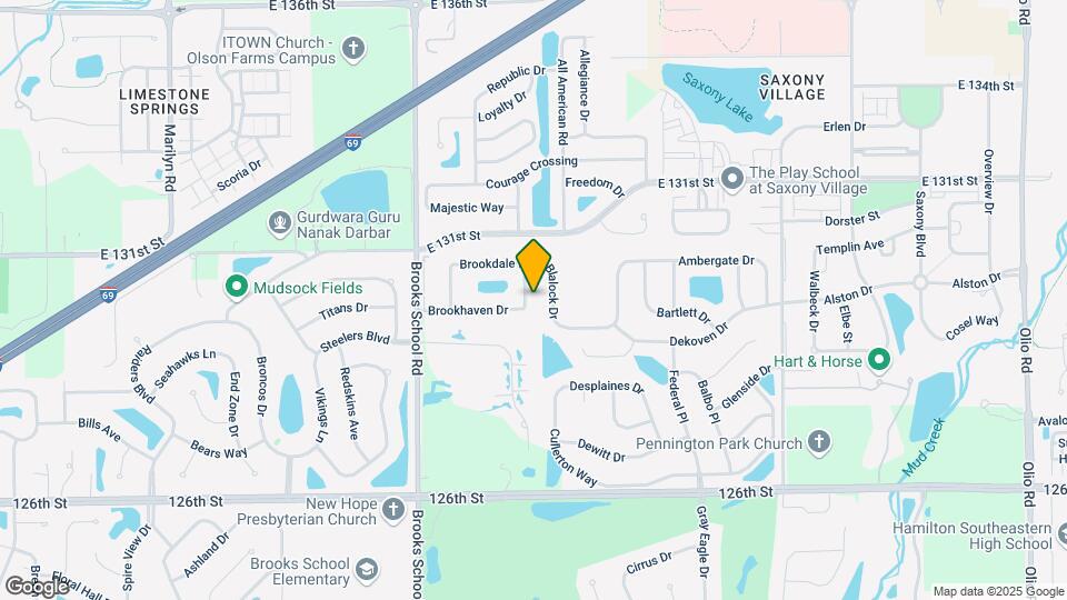 12951 Brookhaven Dr Map and Location Details