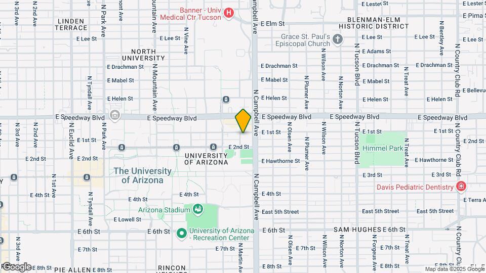 1030 N Martin Ave Mapa y Detalles de la Ubicación