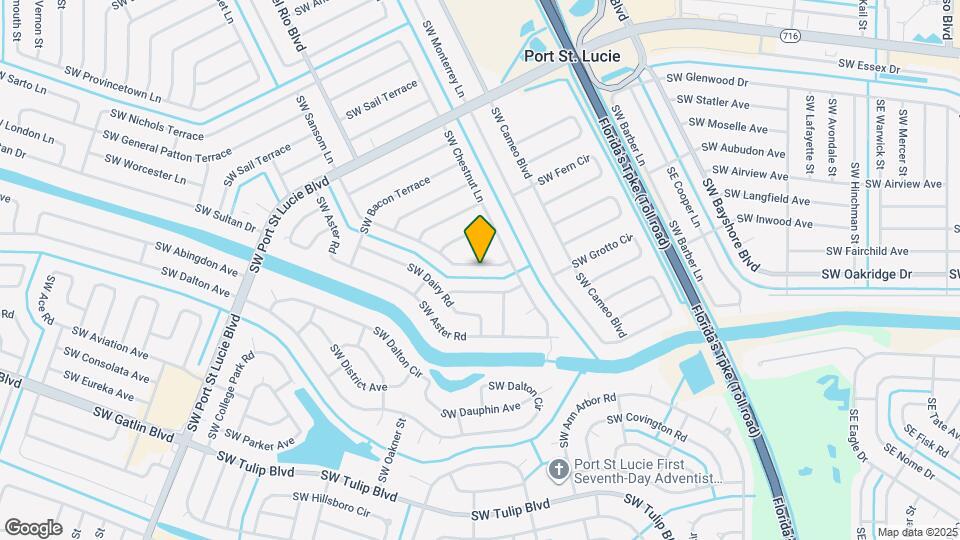 452 SW Sansom Ln Map and Location Details