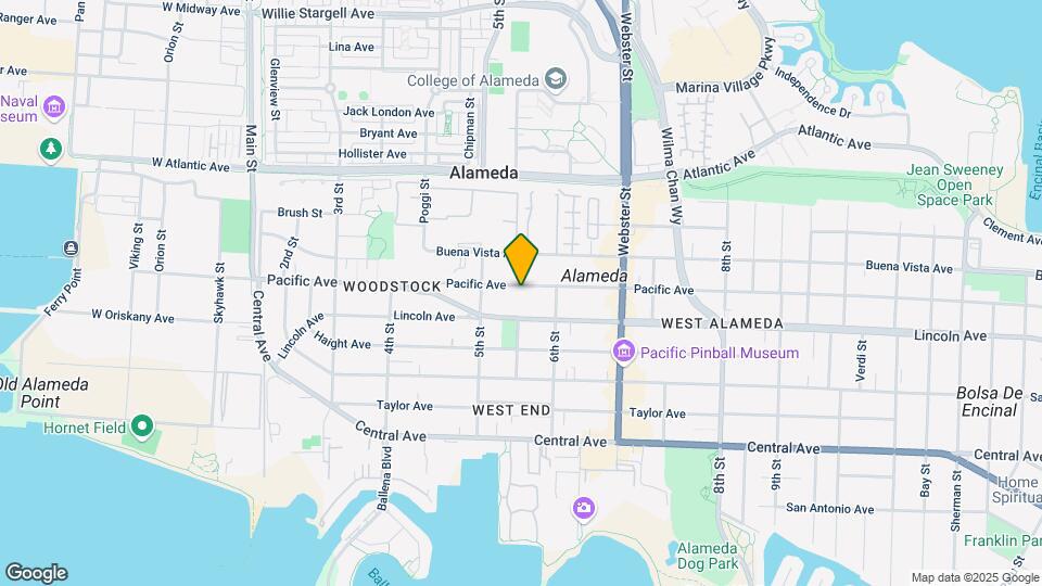 536 Pacific Ave Mapa y Detalles de la Ubicación