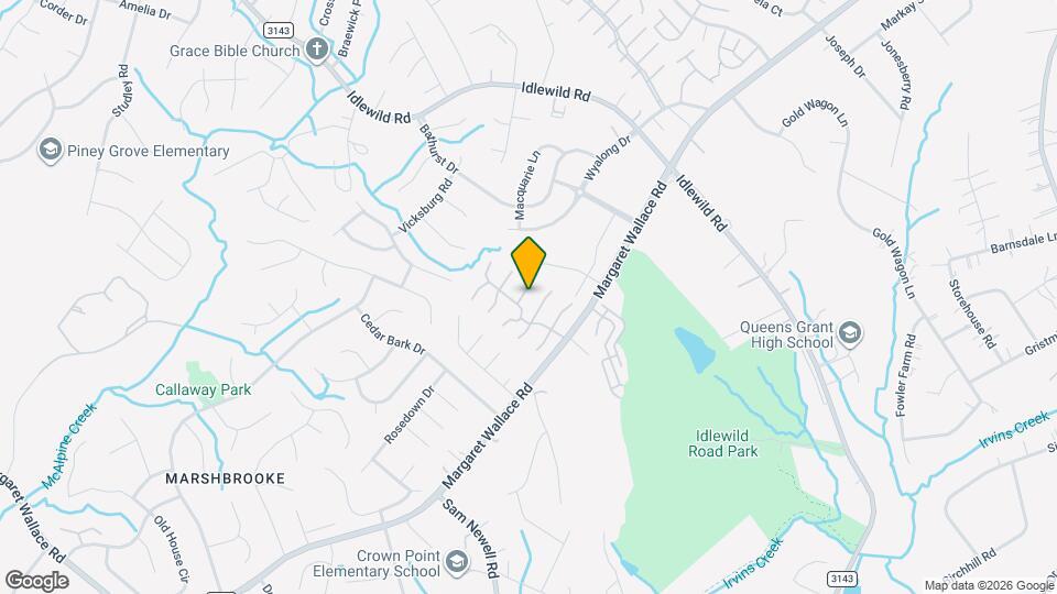 4122 Melrose Club Dr Map and Location Details