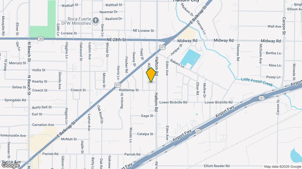 2104 Kings Ave Map and Location Details