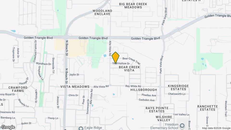 4820 Trail Hollow Dr Map and Location Details