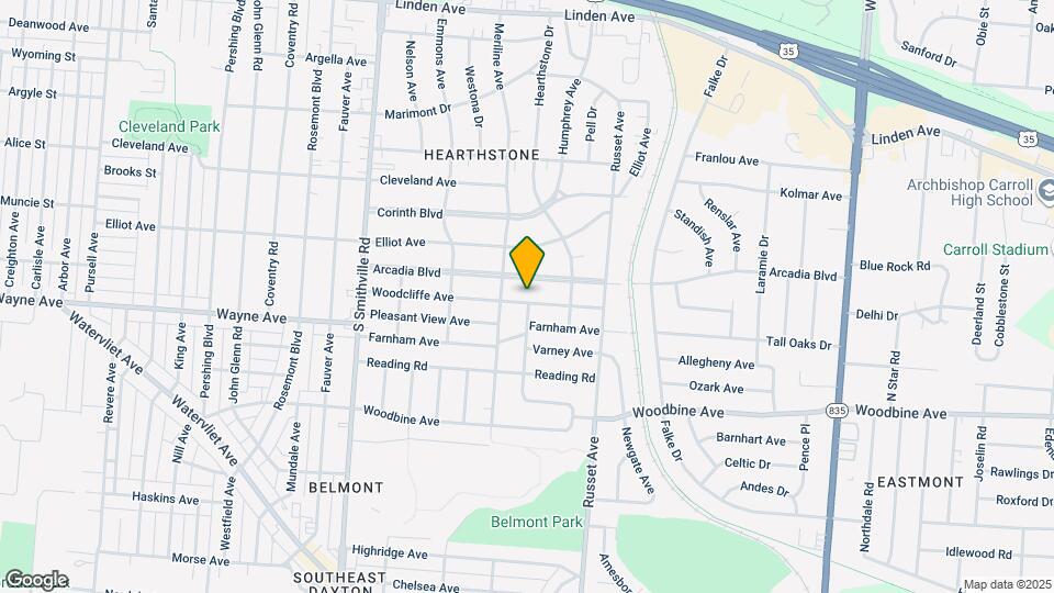 4337 Woodcliffe Ave Map and Location Details