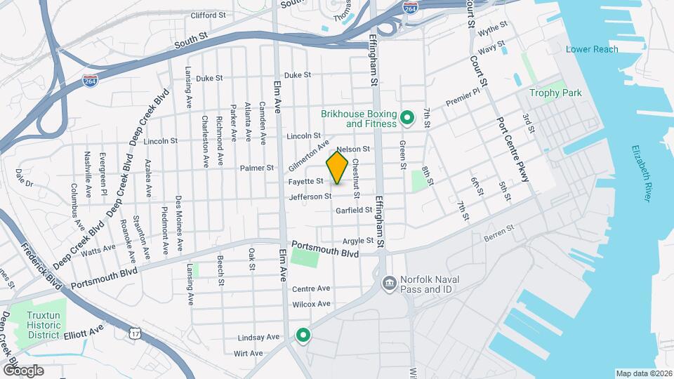 2211 Peach St Mapa y Detalles de la Ubicación