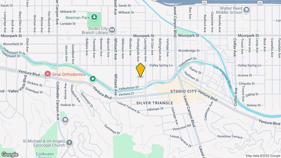 4102 Shadyglade Ave Mapa y Detalles de la Ubicación