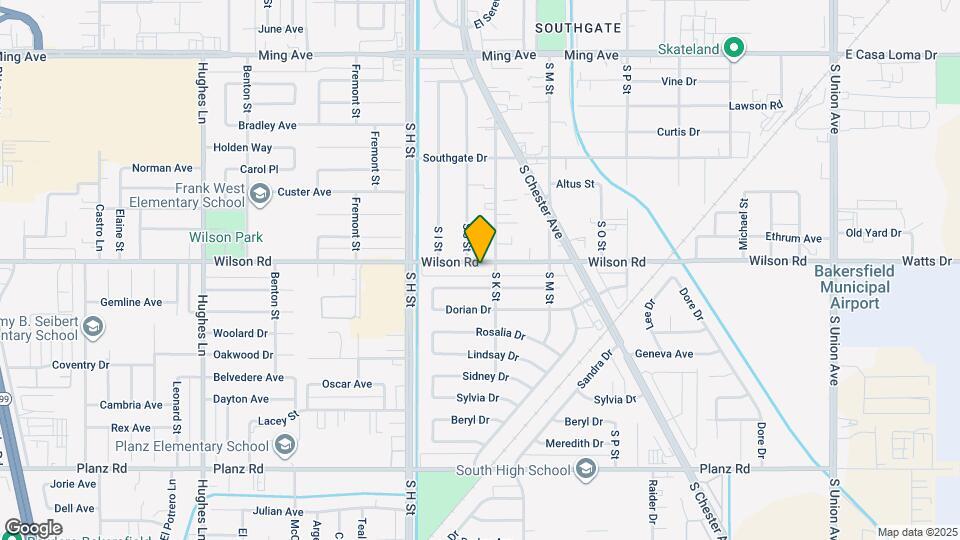 1409 Wilson Rd Map and Location Details