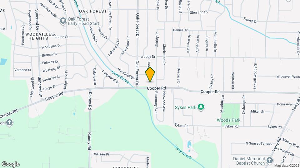 720 Cooper Rd Map and Location Details